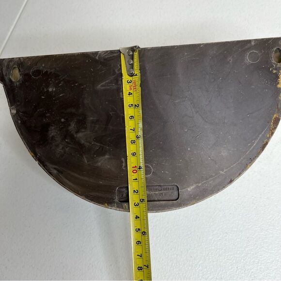 Vintage 70s Syroco Homco Faux Rattan Wall Pocket Planter Basket Cream Resin USA - Picture 11 of 12